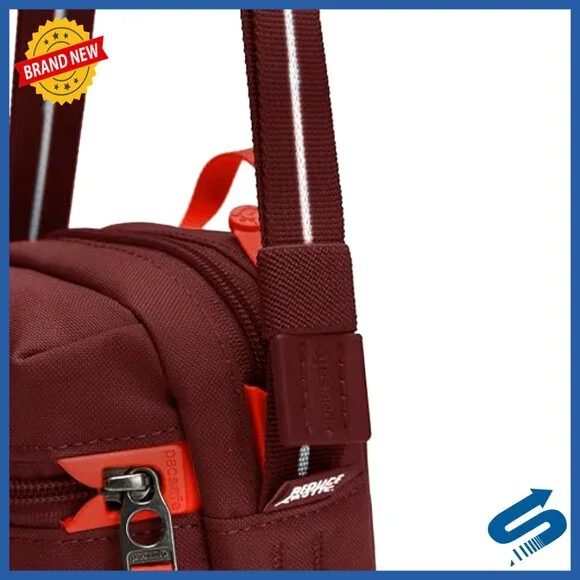 Anti-Theft Micro Crossbody Bag with RFID Protection, Compact Travel Essential